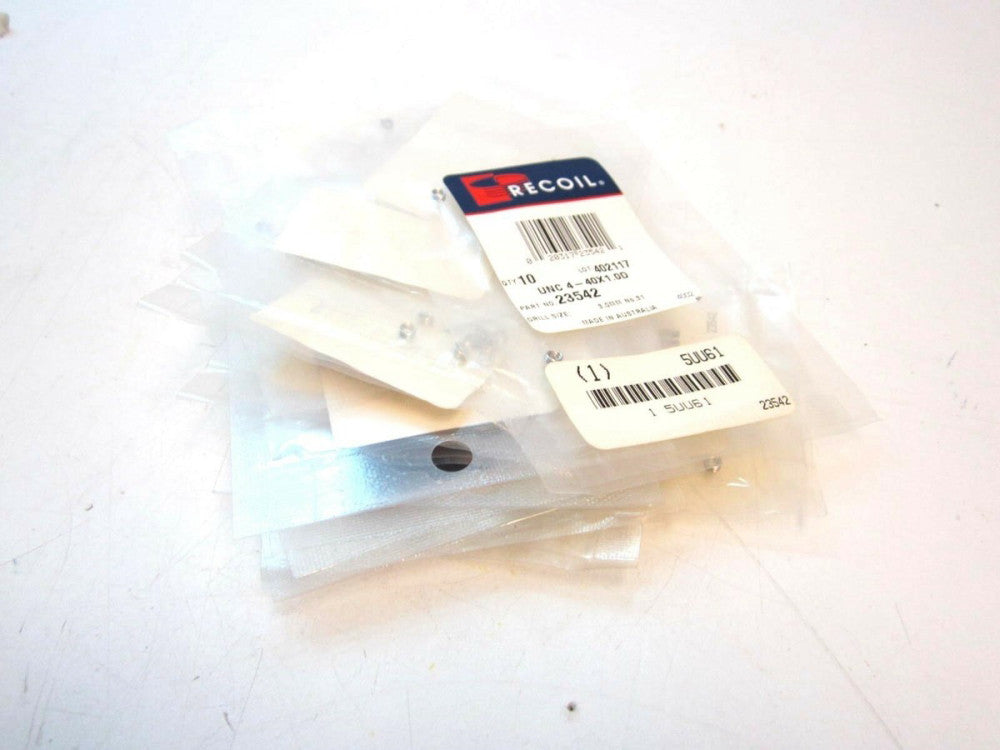 Recoil SS RH UNC 4-40 x 0.112mm Free Running Helical Thread Inserts - Lot of 170
