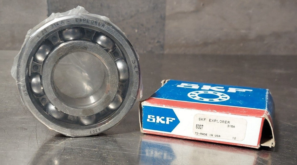 SKF 6307 Single Row Radial Bearing. 6 23 314A - EXPLORER