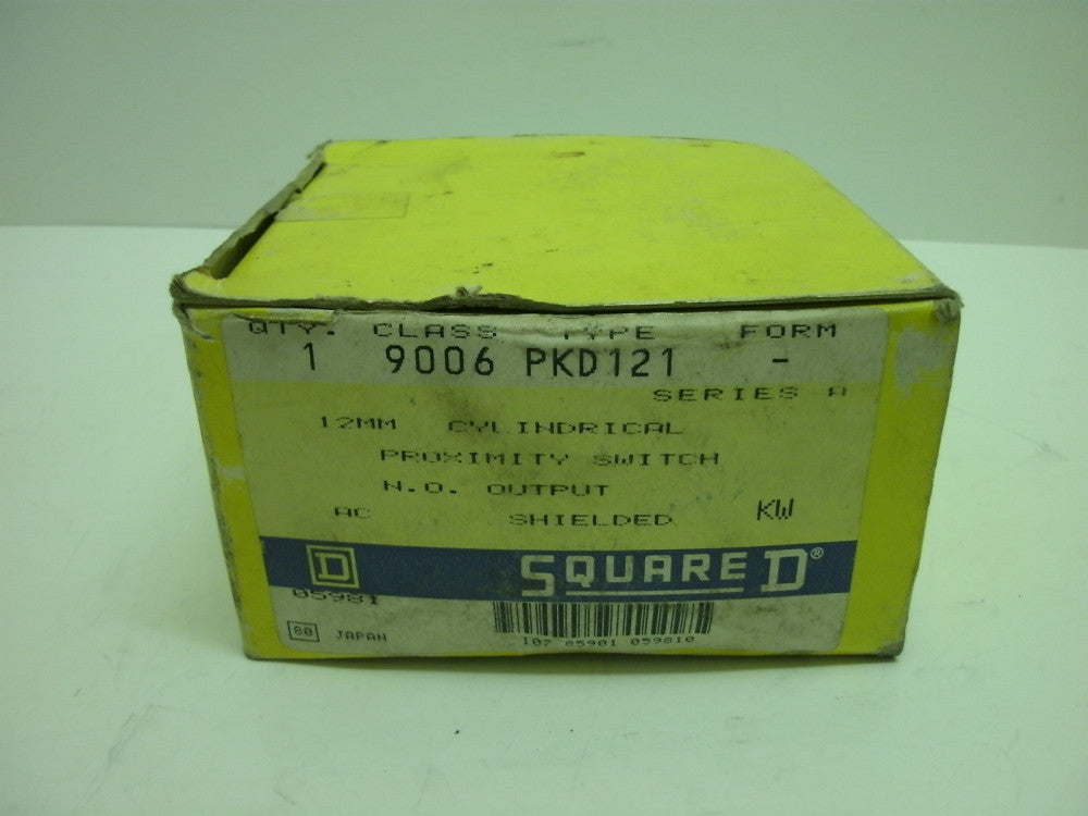SQUARE D 9006 PKD121 SERIES A 12MM CTYLINDERICAL PROXIMITY SWITCH NEW IN BOX