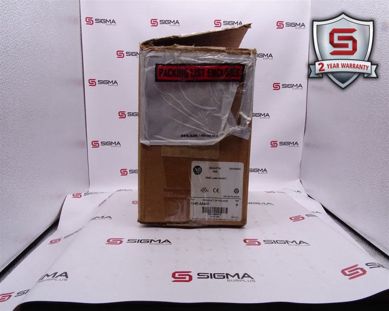 ALLEN BRADLEY 194E-AA40E SERIES B SWITCH NEW