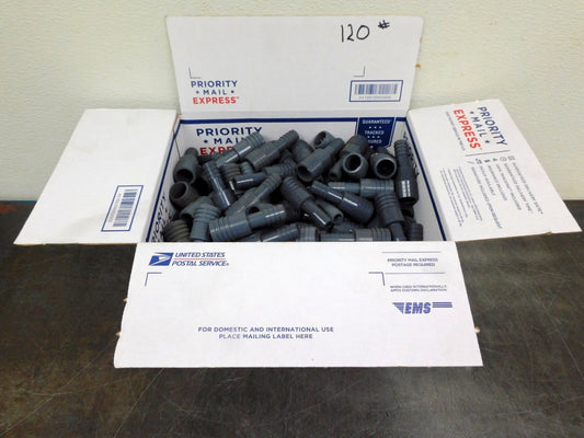 1" x 1/2" PVC Reducer Insert Coupling (Insert x Insert) Lot of 120 Lot