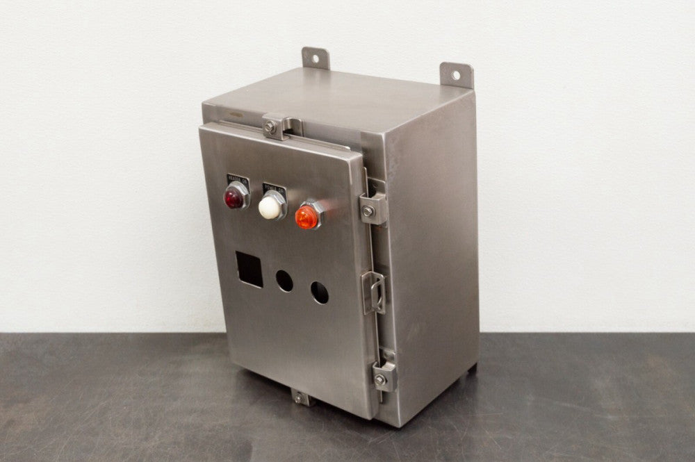 Robroy Electrical Enclosure 16"X12"X8" Stainless Electric Control Box