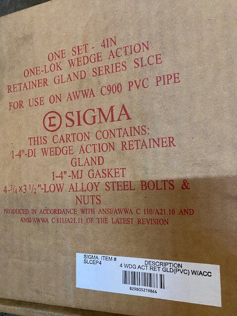 SLCEP4 - 1 SET - 4IN ONE-LOK WEDGE ACTION SIGMA