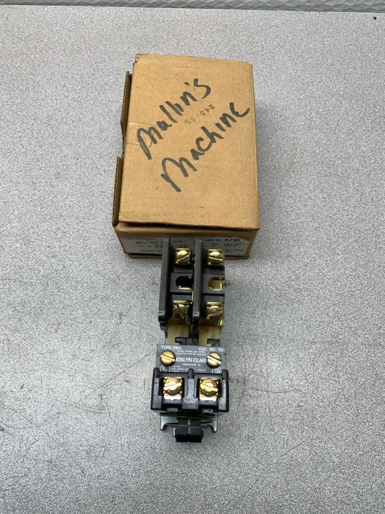 NEW IN BOX JOSLYN CLARK TYPE PMS 5S SLIM JIM RELAY 5SWW-26