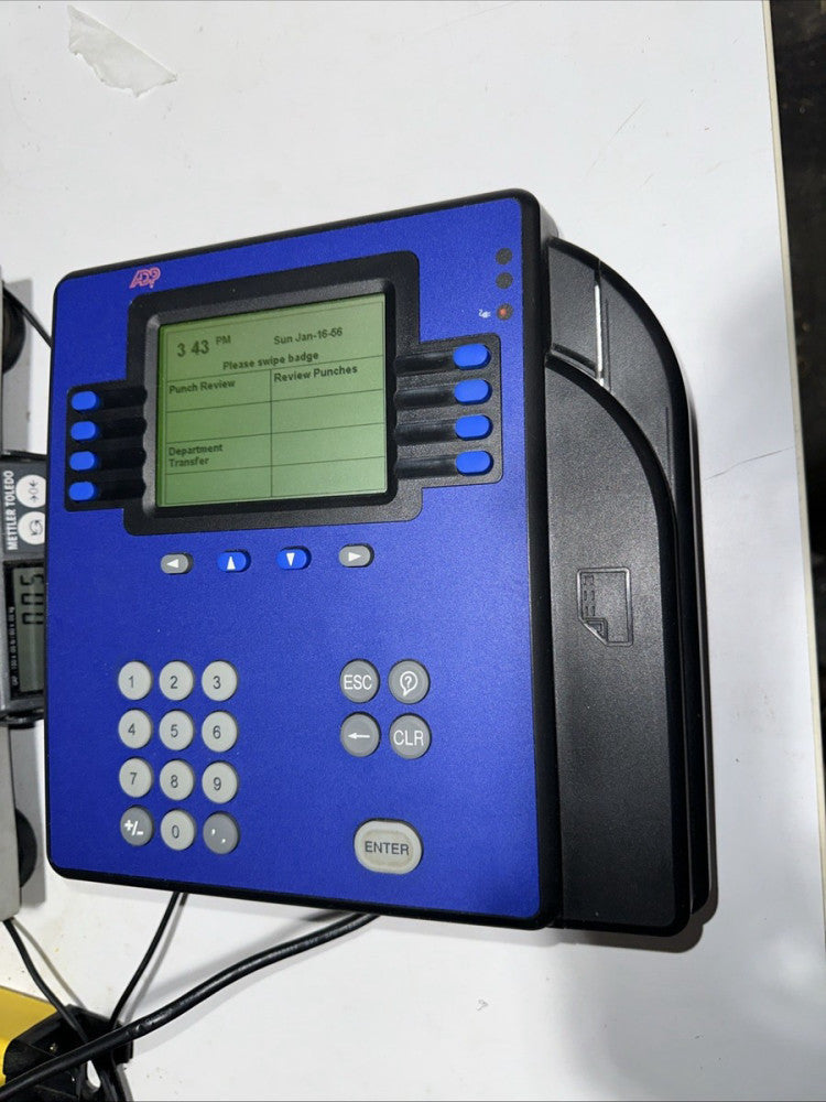 ADP MODEL 4500 DIGITAL EMPLOYEE ETHERNET TIME CLOCK – SPMX SOLUCIONES ...