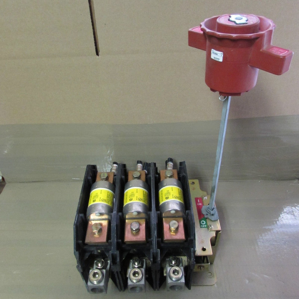 ALLEN BRADLEY, 194R-NJ400P3, FUSIBLE DISCONNECT, 400A/600V/3P, USED TAKEOUT, MO!