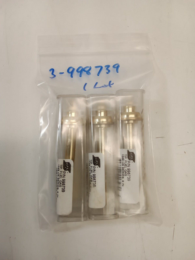 ESAB 998739 8" High Speed Cutting Tip Insert (Lot of 3)