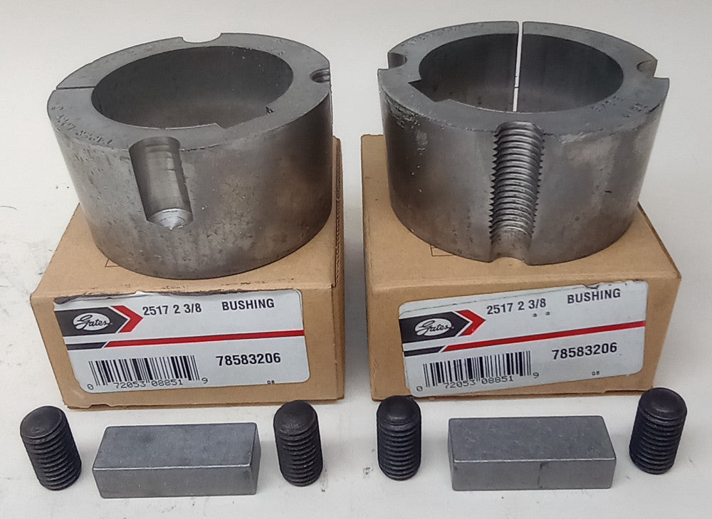 Gates 2517 2-3/8 Taper Lock Bushing 2-3/8" Bore KW Dodge 117098 (Pack of 2)