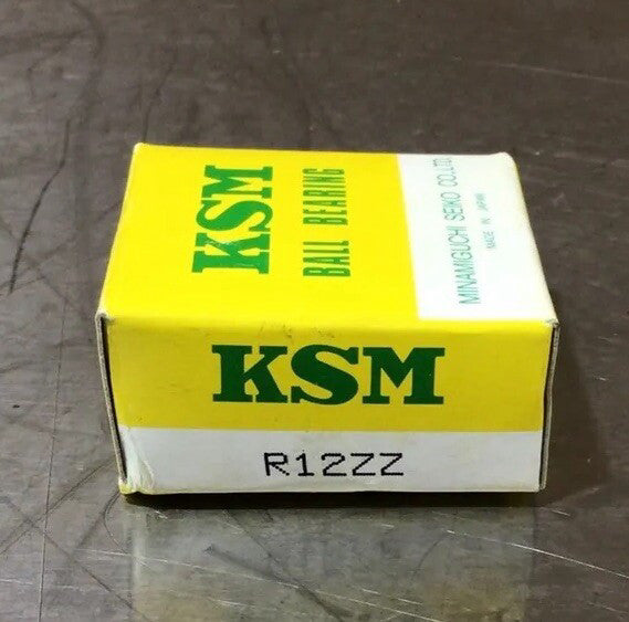 R12-ZZ Shielded Radial Ball Bearing - NOS Surplus