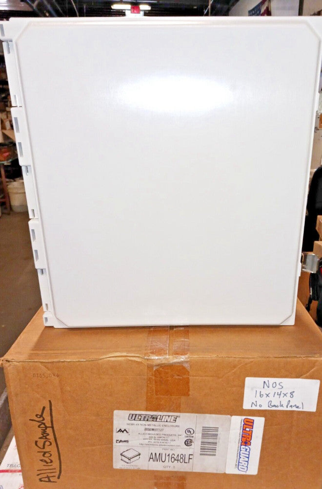 NEW ULTRALINE INDUSTRIAL CONTROL PANEL ENCLOSURE TYPE 4X 3R AMU1648LF