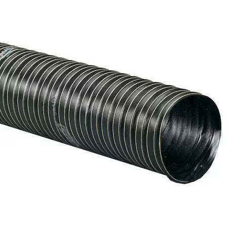 Flexaust Co 2900150012 Ducting Hose,12 Ft L,Black