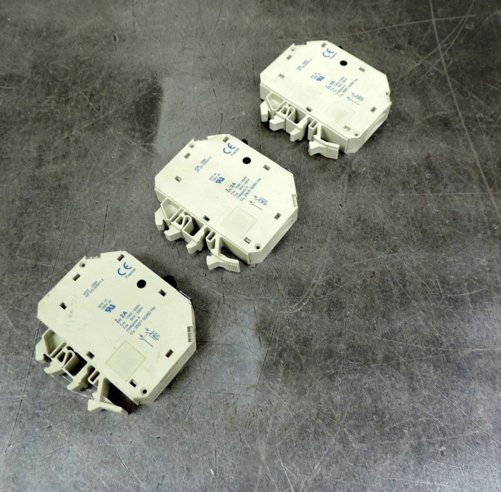 Telemanique GB2-CD07 Circuit Breaker Lot of (3) Three