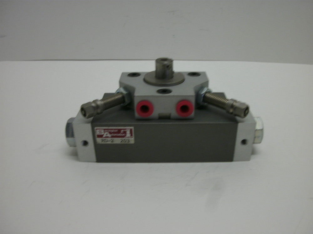 BARINGTON AUTOMATION RD-2 ROTARY ACTUATOR 180 DEGREES ADJUSTABLE 0.75" BORE NNB
