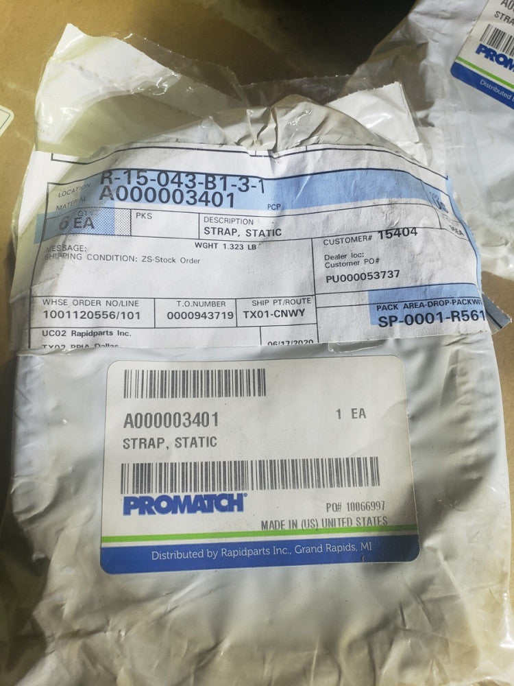 New ProMatch 25" Static Strap A000003401 CAT Mitsubishi Forklift Lift Truck