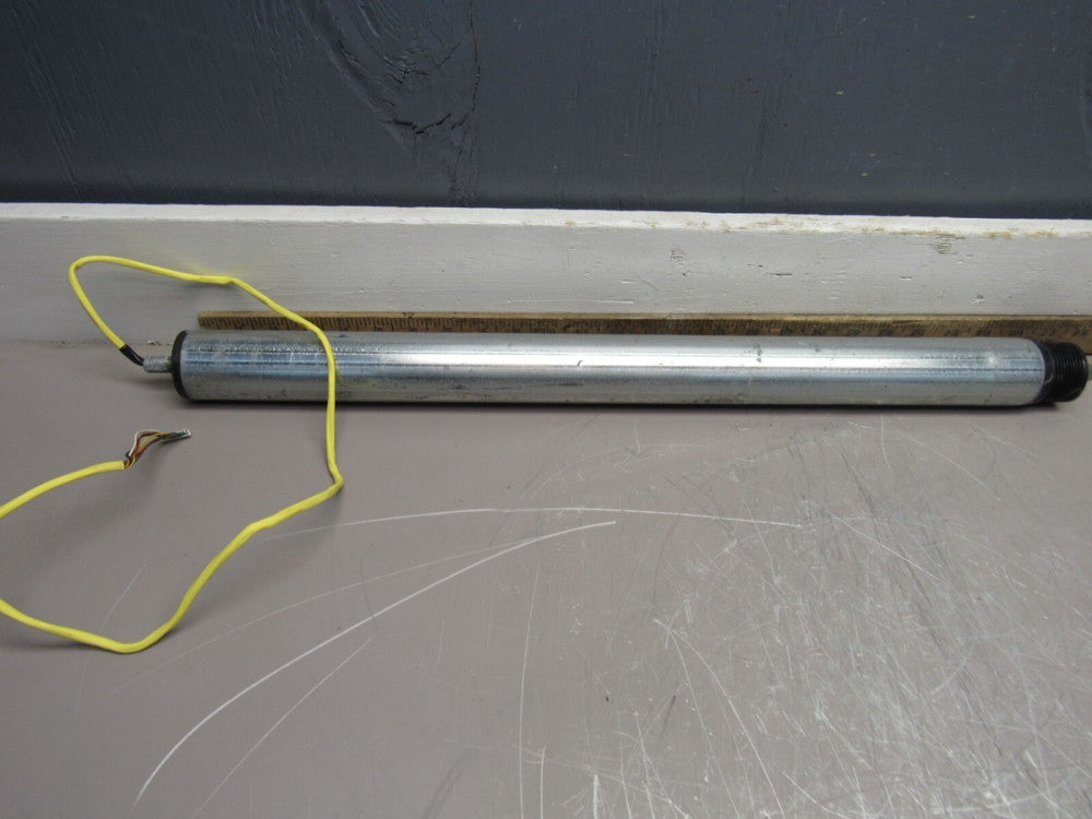 INTERROLL ROLLER DRIVE EC110 48:1 23"LONG 2"DIA. 24VDC 40FPM XLNT USED TAKEOUT