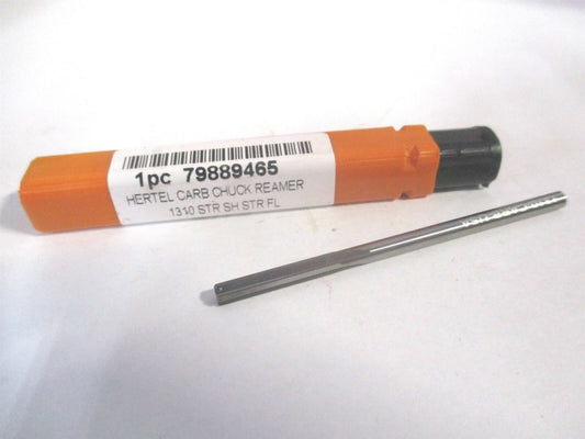 (500-0001310) 0.131" x 3/4" x 2-1/2" Straight Shank Carbide 4Fl Chucking Reamer