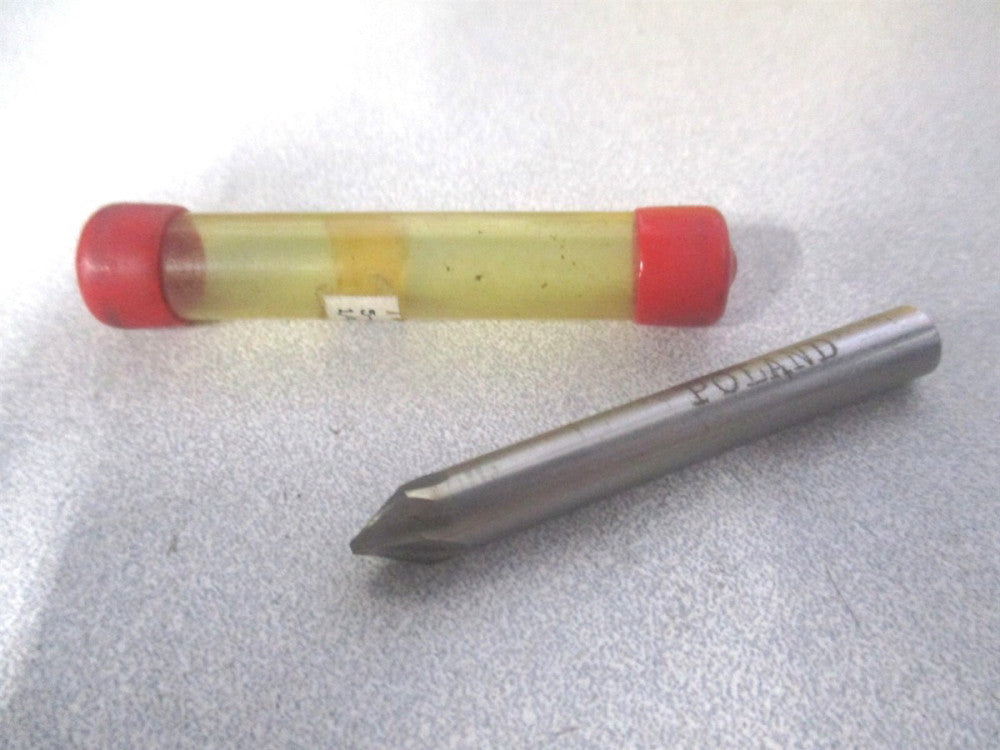 (5-660-6010) 1/4" x 1/4" High Speed Steel 6-Flute Countersink