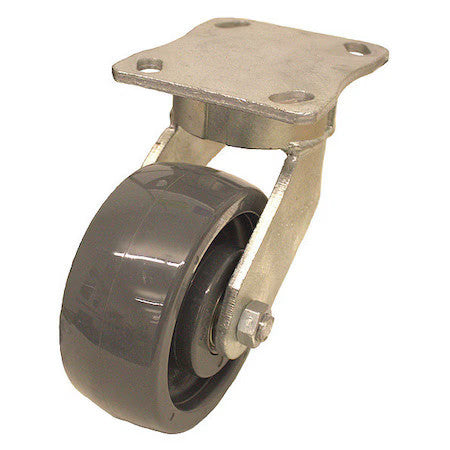 Zoro Select P25s-N040k-14-002 Plate Caster,1000 Lb. Ld Rating,Ball
