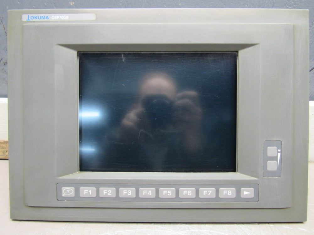OKUMA OSP700M STN PANEL 1911-2631-46-097 OSP700B NICE USED TAKEOUT !! MAKE OFFER
