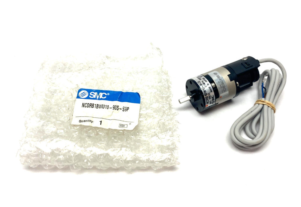 SMC NCDRB1BWU10-90S-S9P Rotary Vane Actuator  w/ Auto Switches
