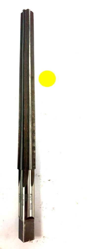 CLEVELAND TWIST DRILL #10 TAPERED CHUCKING REAMER OAL-9-3/8"
