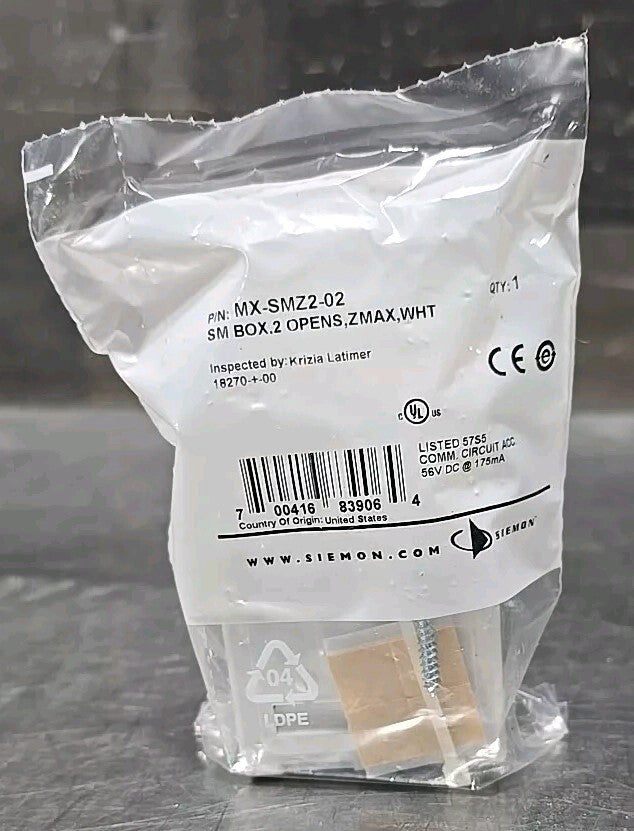SIEMON MX-SMZ2-02 / MXSMZ202 (NEW IN BOX)