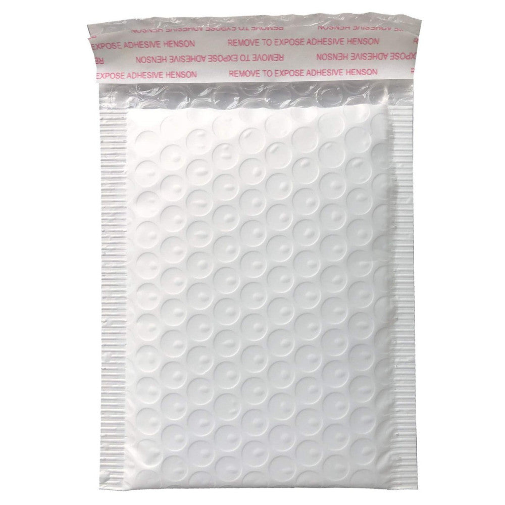 6x9 Inch White Poly Bubble Mailers Padded Envelopes, Self-Sealing Shipping Ba...