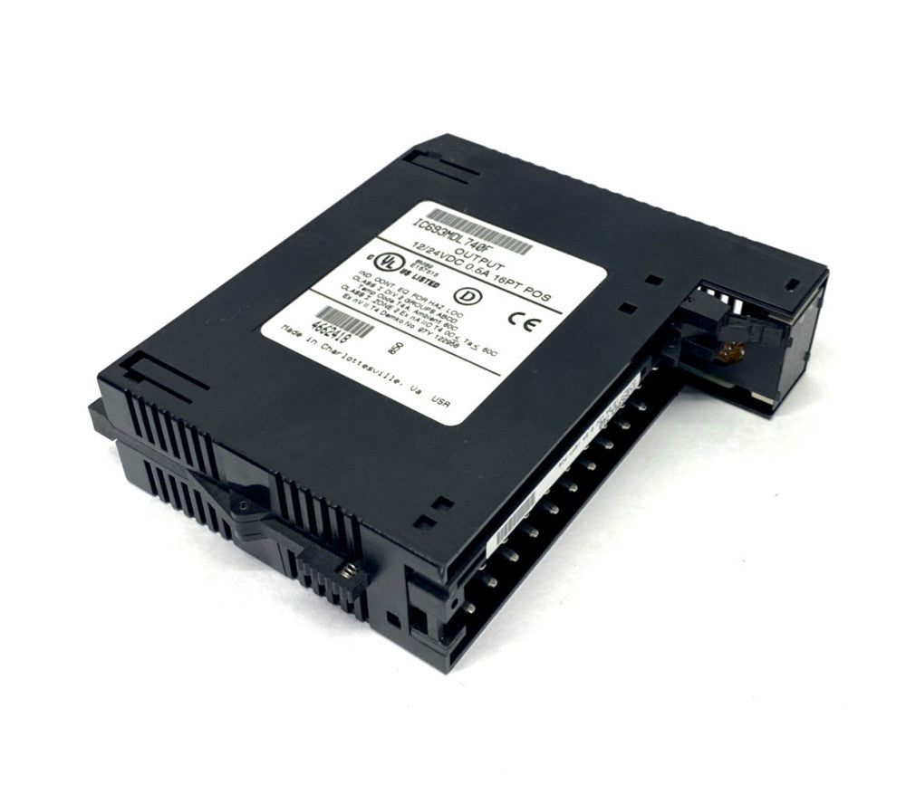 GE Fanuc IC693MDL740F Output Module 16PT 12/24VDC 0.5A NO FRONT TERMINAL