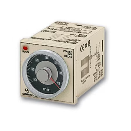 Omron H3cr-F8n Ac100-240/Dc100-125 Time Delay Relay, Octal, Flicker On Start,