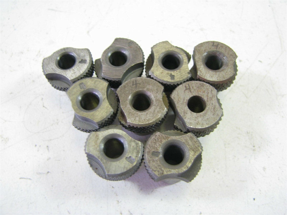 (SF24-6) #4 x 3/8 x 3/8" Slip Fixed Renewable Drill Bushings NEW - Lot of 9 