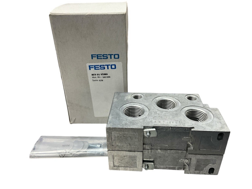1 PC Festo NEV-01-VDMA End Plate Kits 161104 Serie: KN