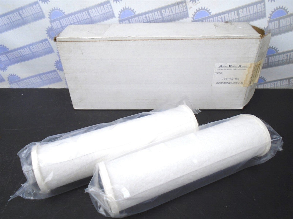 (2Pcs) PRECISION FILTRATION - PFP1001SU - 9-3/4" x 2-3/4" x 1" Inlet (2-NEW)