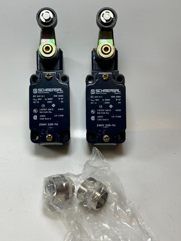 Schmersal Z4VH-335-11Z (1082546) M20 Limit Switches (Box of 2) New Fast Ship