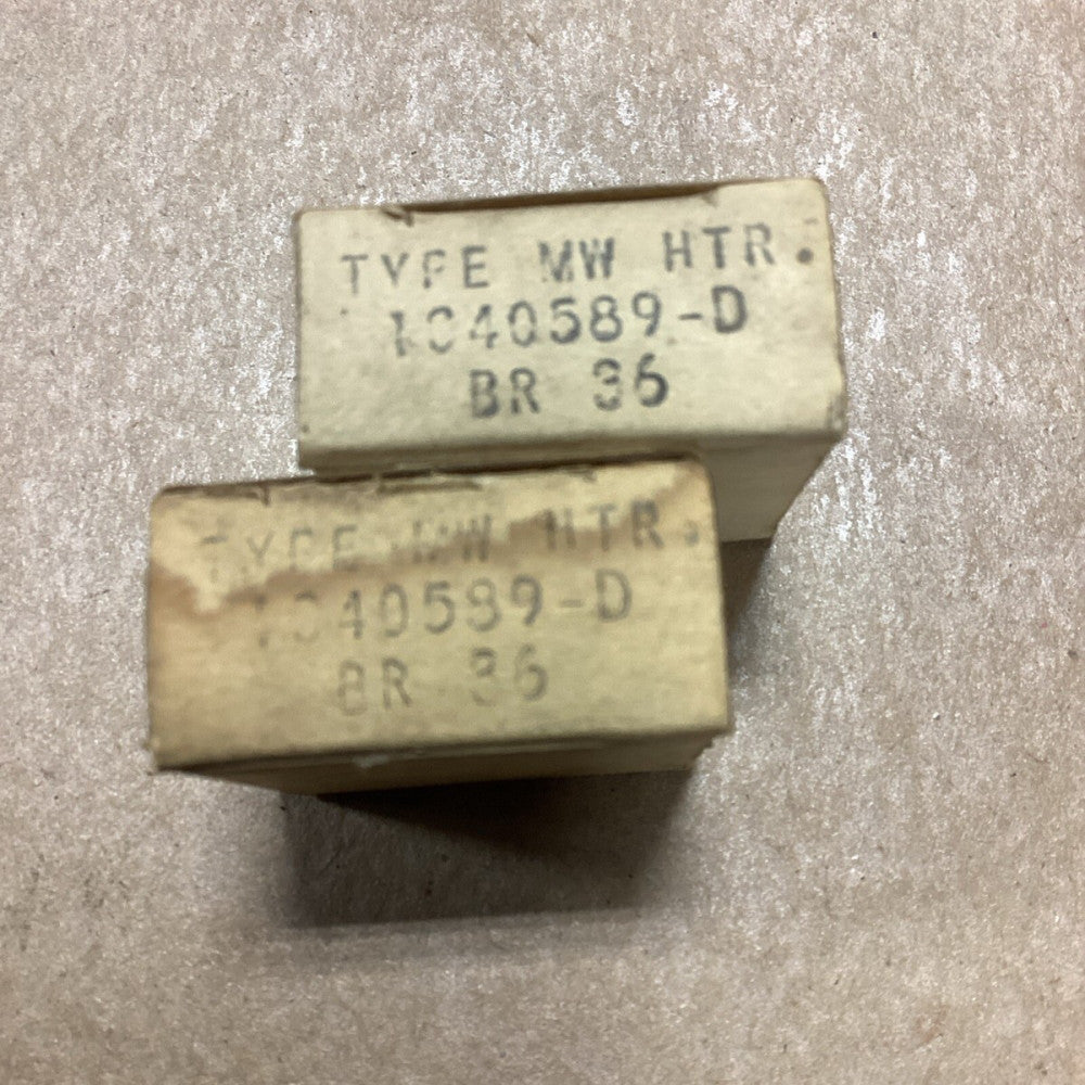 WESTINGHOUSE 1040589-D, BR36 HEATER ELEMENT, Lot Of 2 A60
