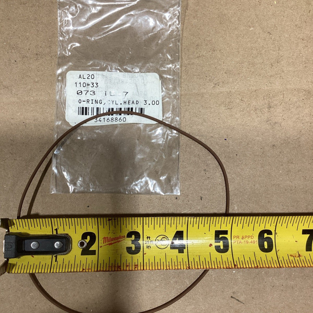 AL20 110-33 073 I5-7  O-ring  CYL Head Nos Surplus