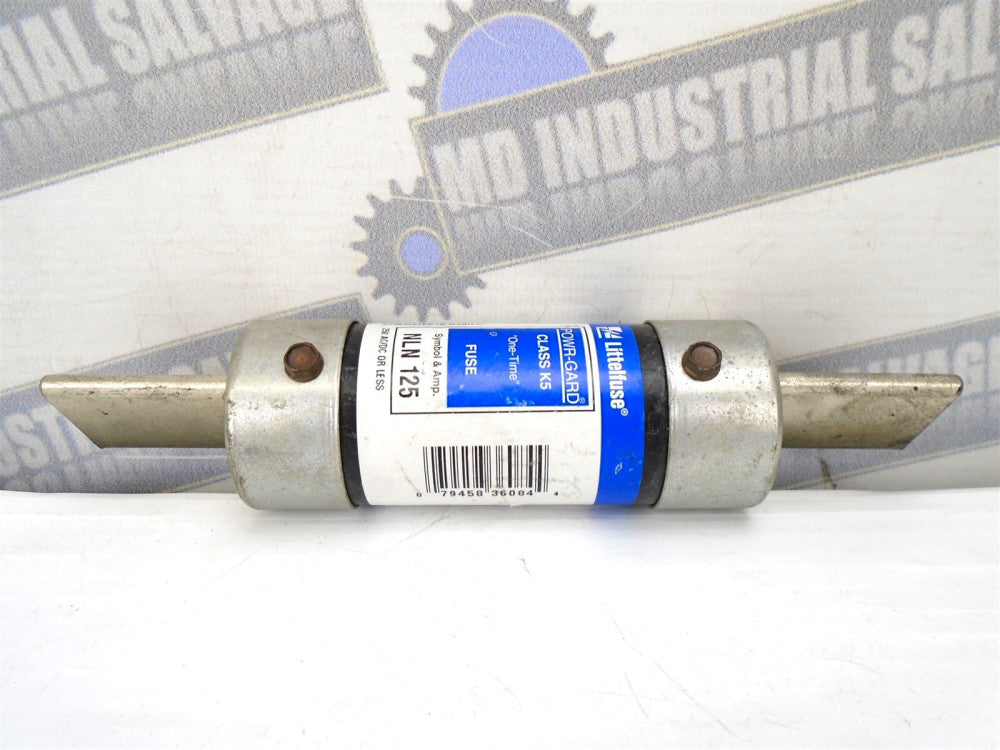 LITTLEFUSE - NLN-125 - L9K09F - POWR-GARD Fast Blow 1-Time Fuse 125A 250 AC/DC