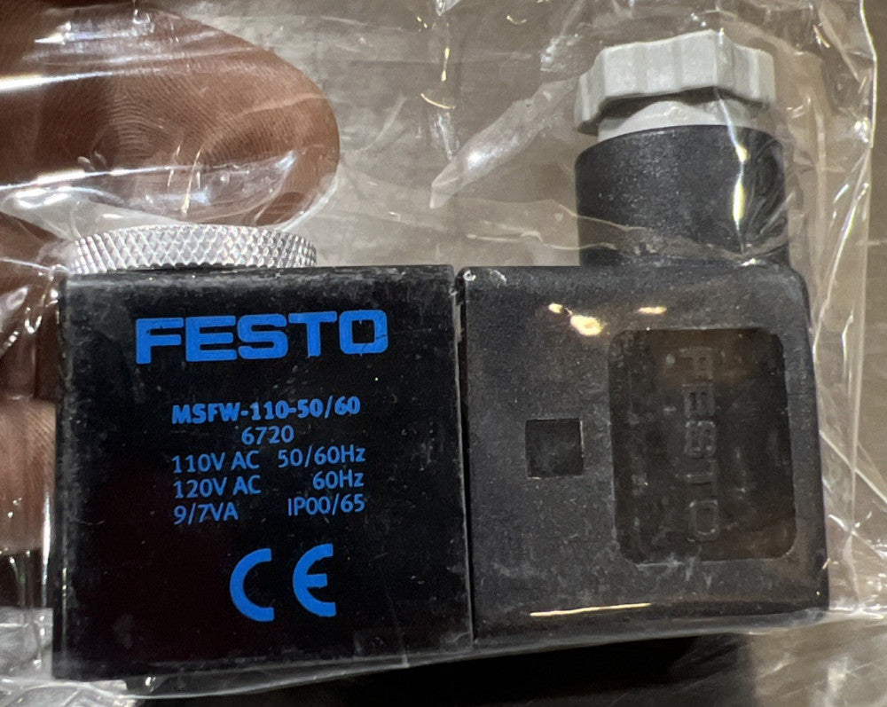 1PC New FESTO MSFW-110-50/60 6720 solenoid valve coil Nos Surplus