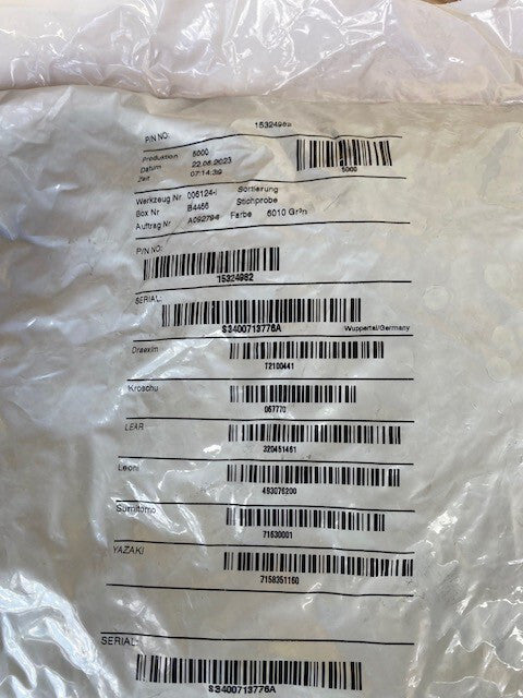 (5000-Pk) Aptiv Automotive Connectors Single Wire Seal 15324982
