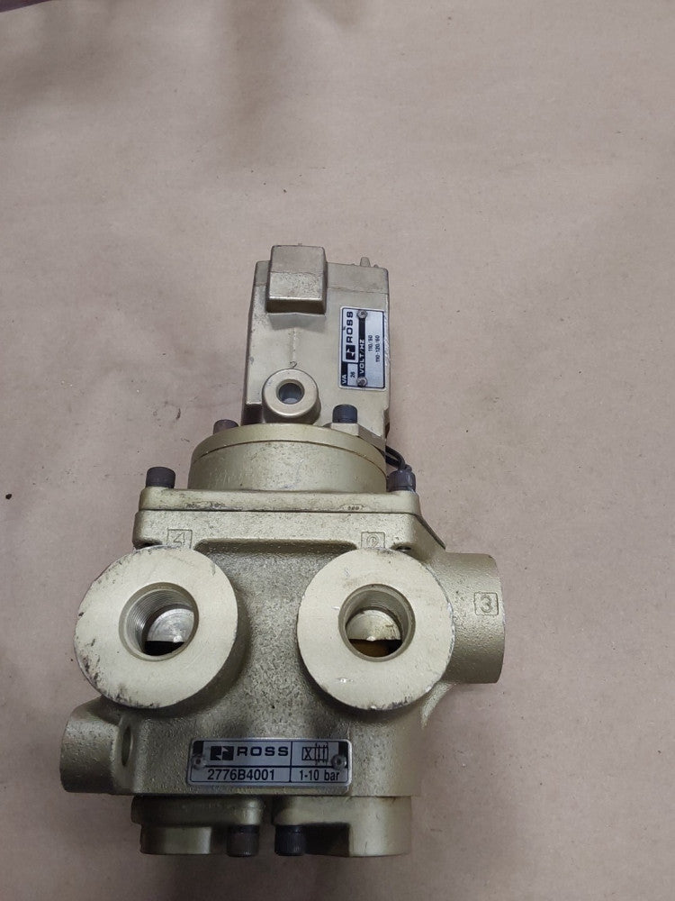 Ross 2776B4001 Solenoid Directional Valve 110-120V 50/60HZ E112