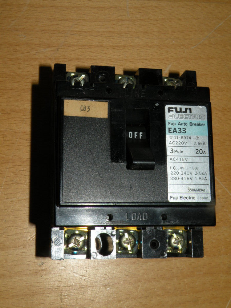 Fuji  EA33 Circuit Breaker 20 Amp