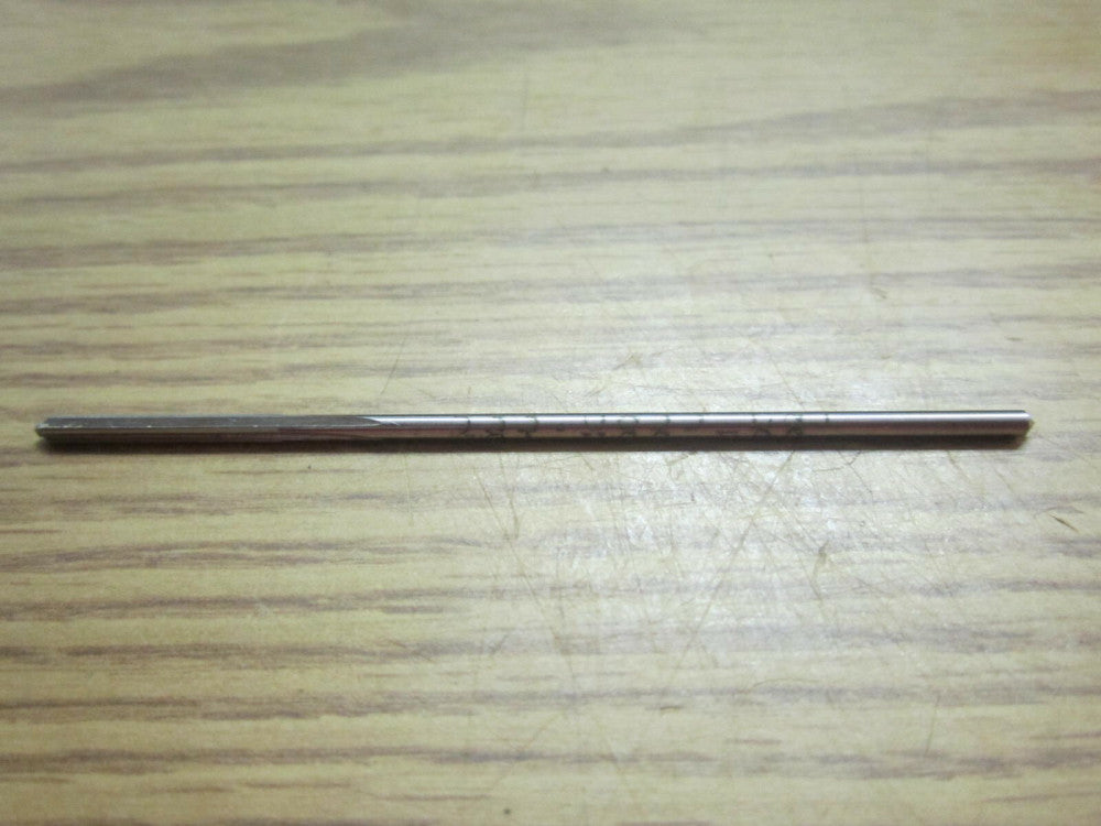 .0855" x 3/4" x .0800" x 3.1000" High Speed Steel 4 Flute RH Chucking Reamer NEW