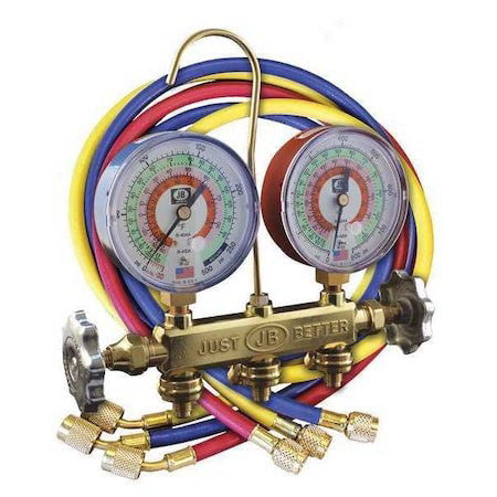 Jb Industries 22246 Charging Manifold,Secure Seal Hose