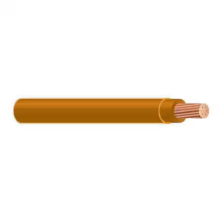 Zoro Select Wxp-6F-1001-08-1000 Thhn, Thwn-2 Building Wire, Copper, 10 Awg, 1C,