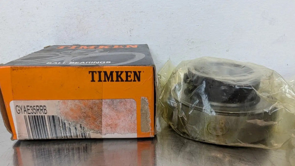 Timken GYAE35RRB Wide Inner Ring SetScrew Locking Ball Bearing 35x72x19x36.5