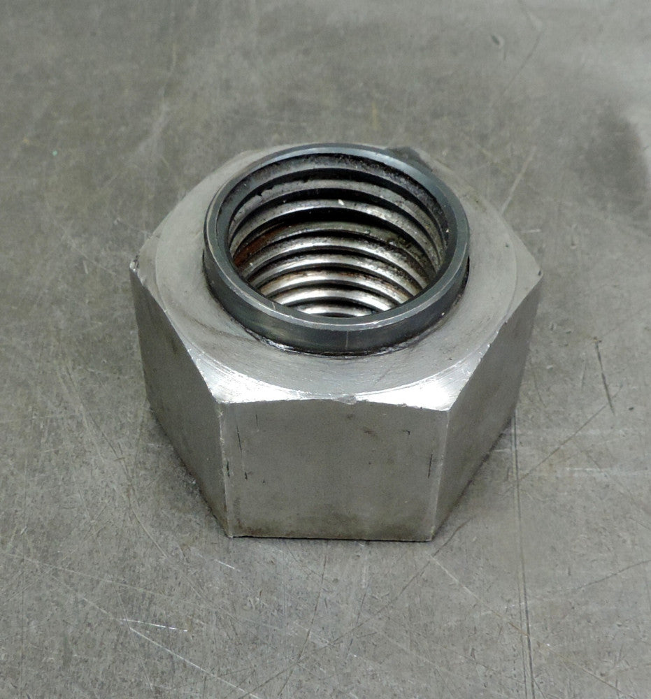 Industrial Paperweight Large Nut Paper Weight Steampunk 2.4 lbs 1-1/2" SAE