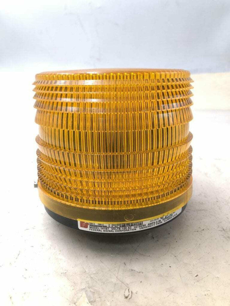 Electraflash 141ST Type 3R Amber Strobe Warning Light 120VAC