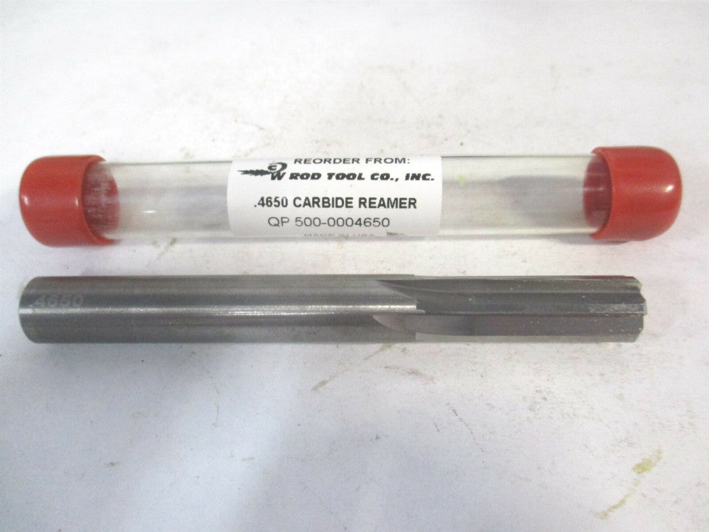 C.W. Rod (QP 500-004650) .4650 6-Flute Carbide Reamer 