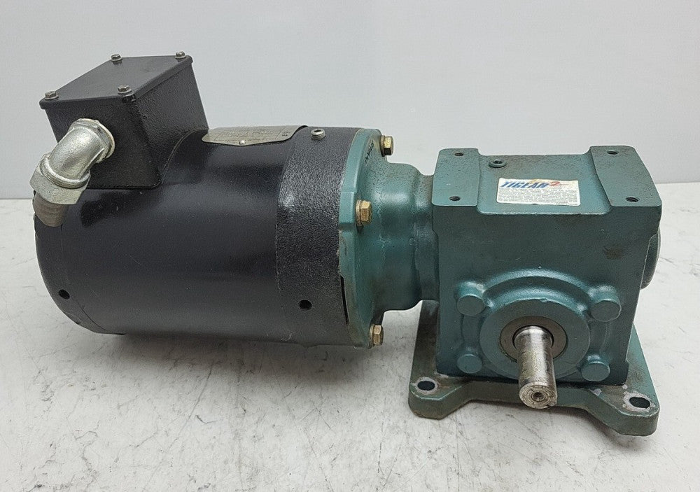 Baldor VWAM3546T 1 Hp Motor 3Ph Dodge Tigear 5:1 Ratio Gear Reducer 17Q05LR14
