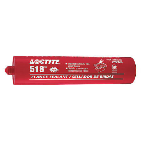 Loctite 2096061 Anaerobic Gasket Sealant, 300 Ml, Red, Temp Range -65 To 300
