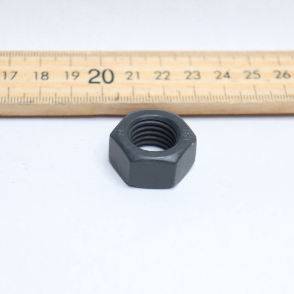(25-Pk) Hex Nuts Black M16-2